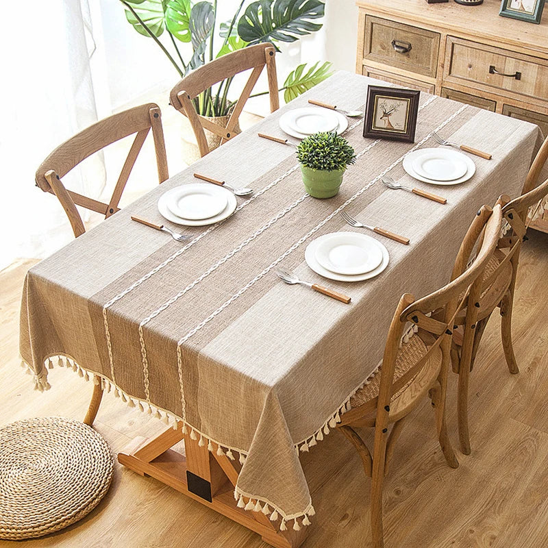 Toalha de Mesa de Linho