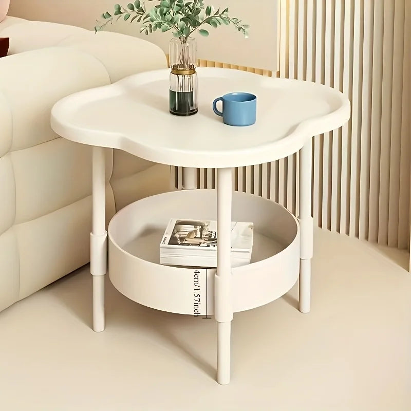 Mesa Lateral com Prateleira