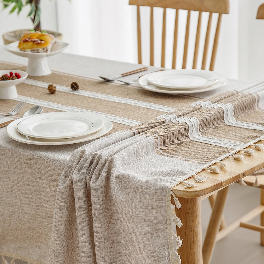 Toalha de Mesa de Linho
