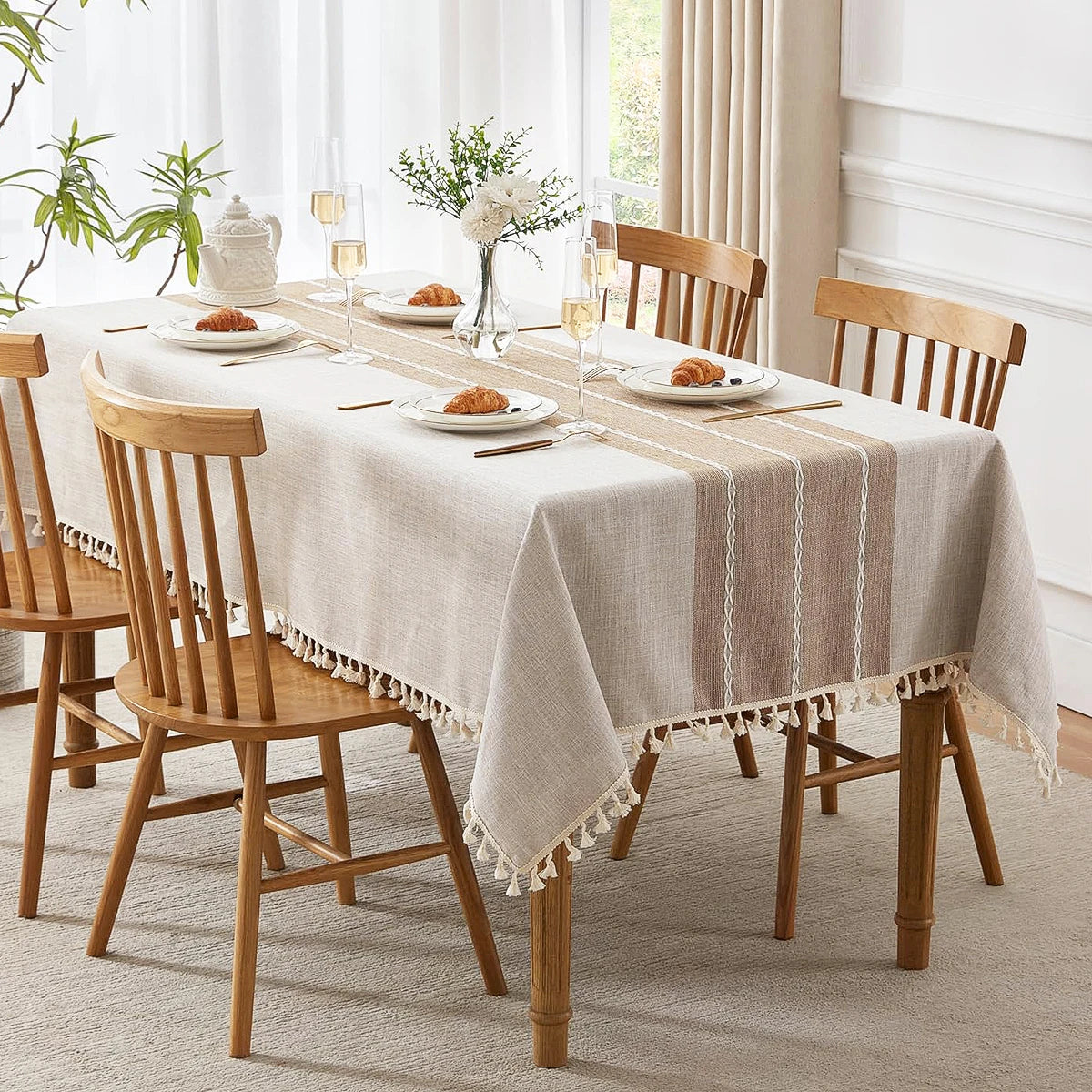 Toalha de Mesa de Linho