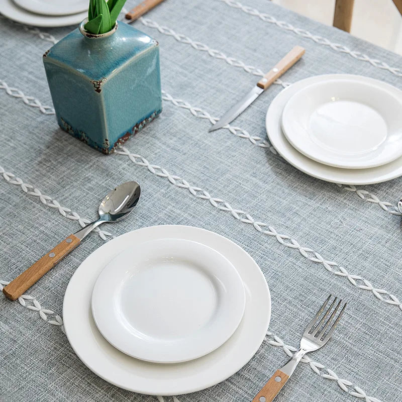 Toalha de Mesa Linho Listrada