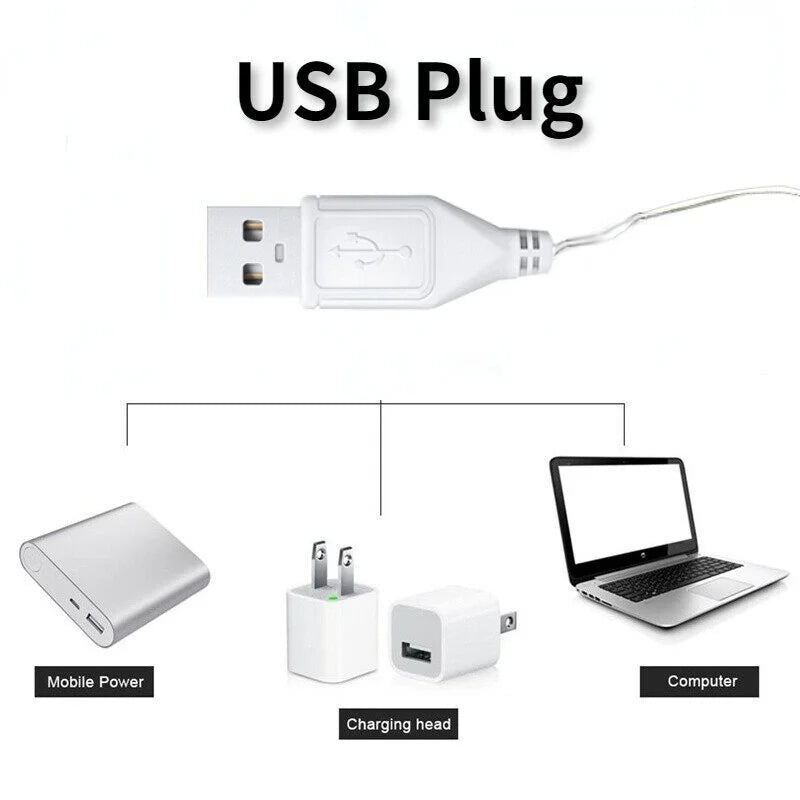 Luminária USB Dobrável