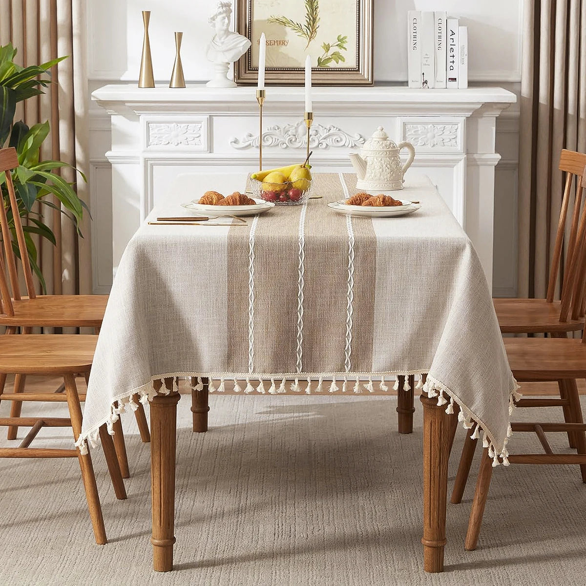 Toalha de Mesa de Linho