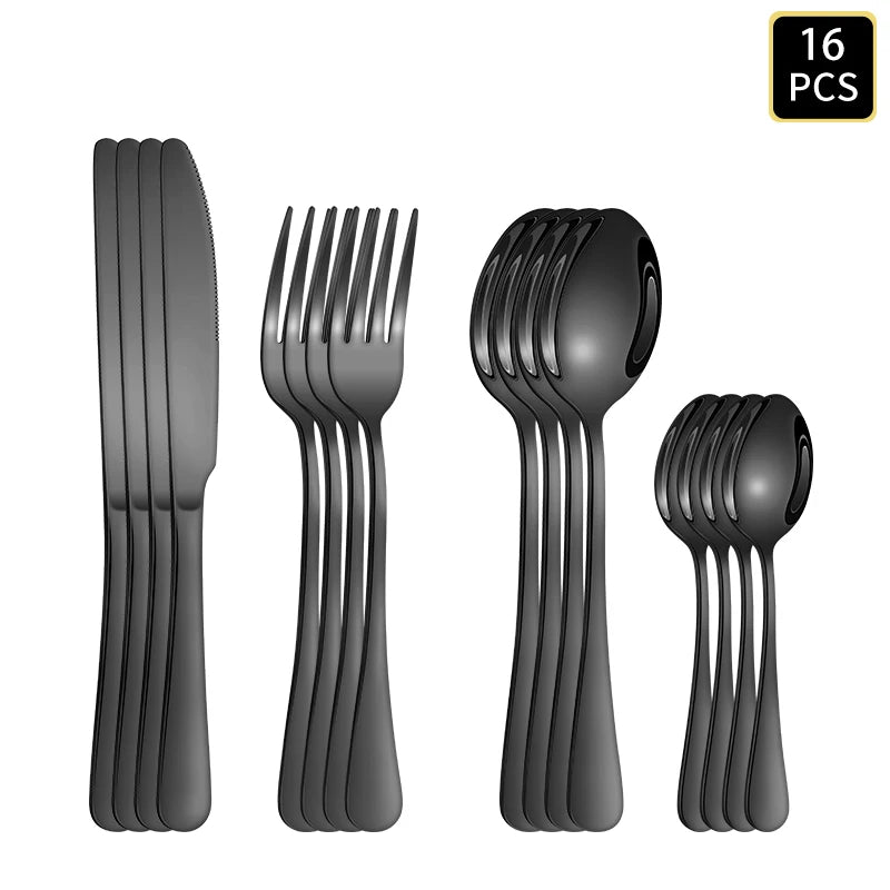 Talheres Pretos Inox