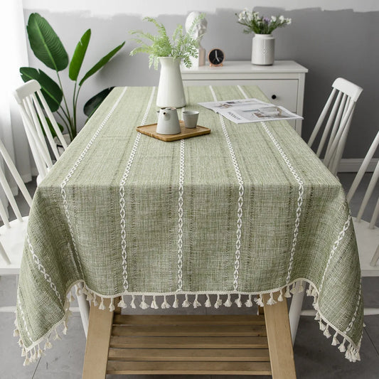 Toalha de Mesa Linho Listrada