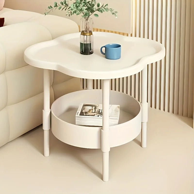 Mesa Lateral com Prateleira
