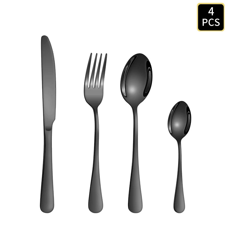 Talheres Pretos Inox