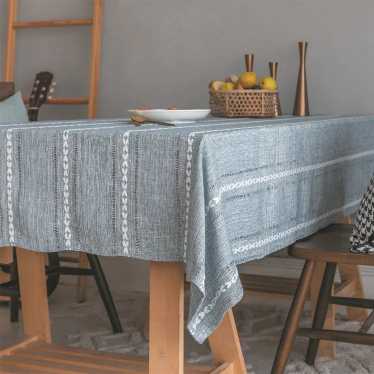 Toalha de Mesa Linho Listrada