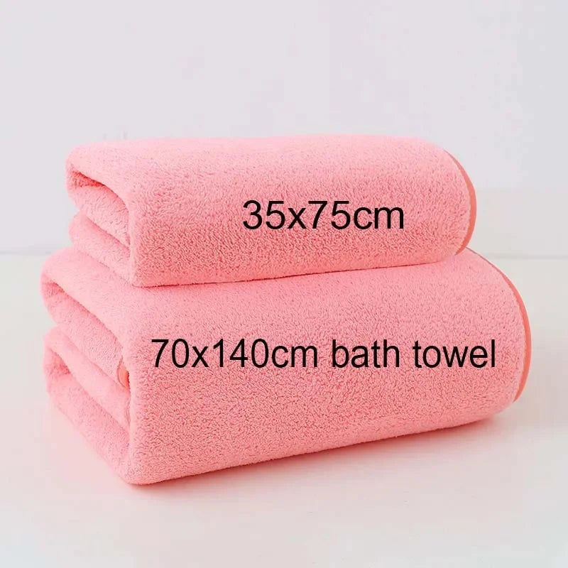 Toalha de Banho Coral Fleece