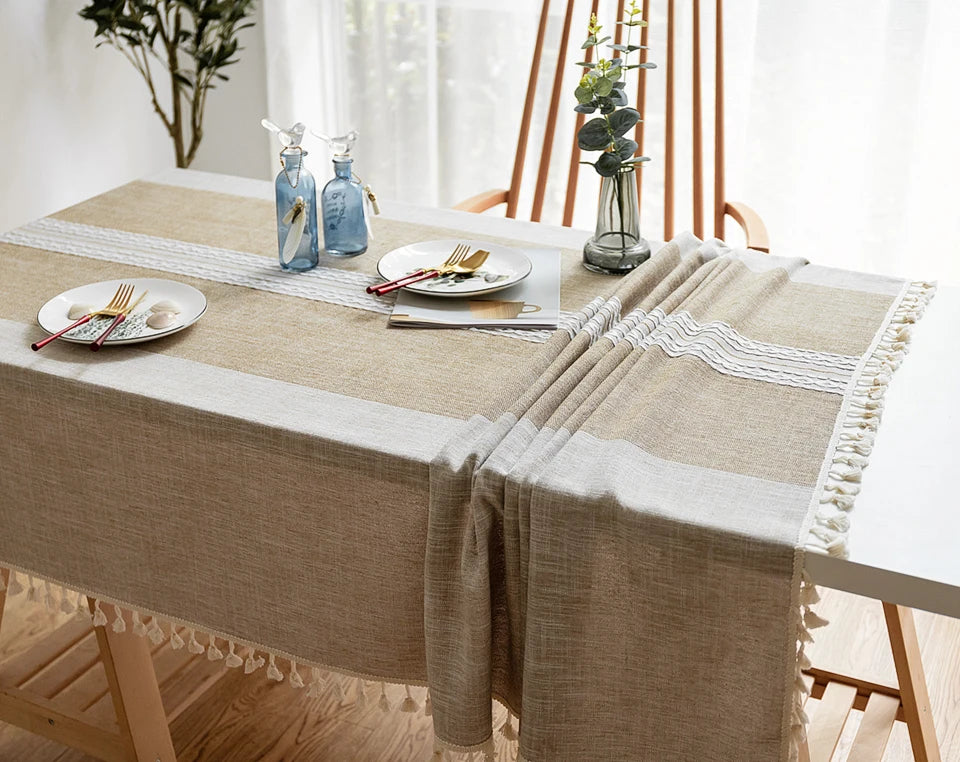 Toalha de Mesa de Linho