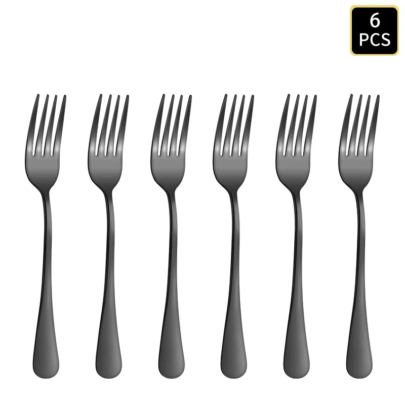 Talheres Pretos Inox
