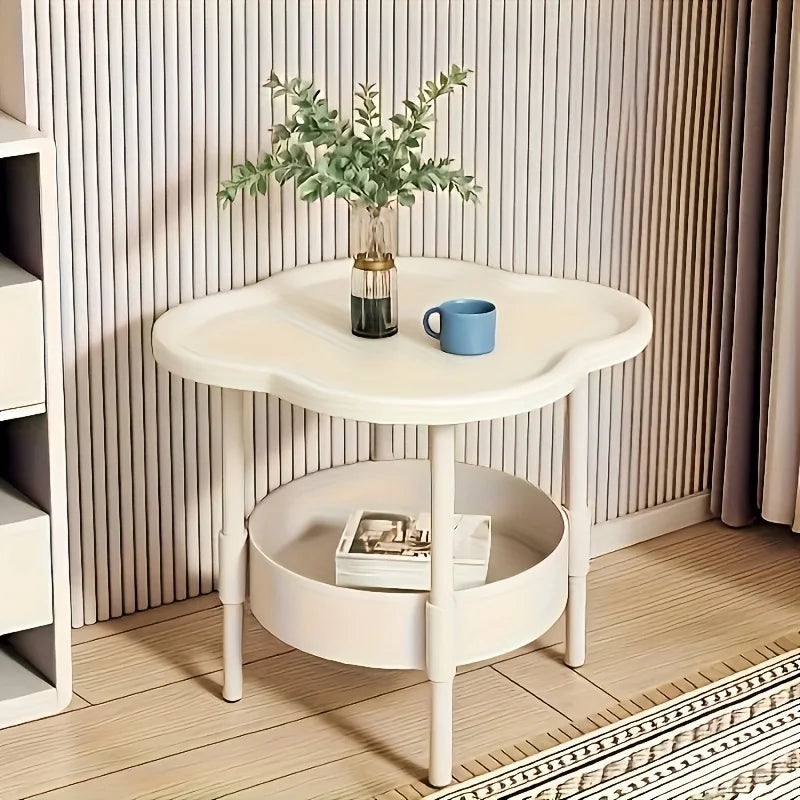 Mesa Lateral com Prateleira