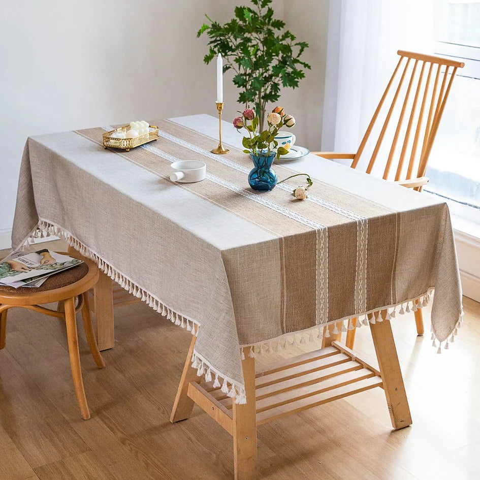 Toalha de Mesa de Linho
