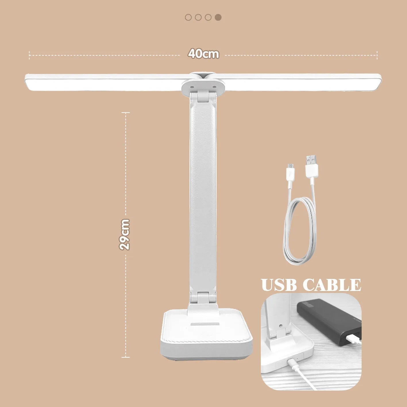 Luminária USB Dobrável