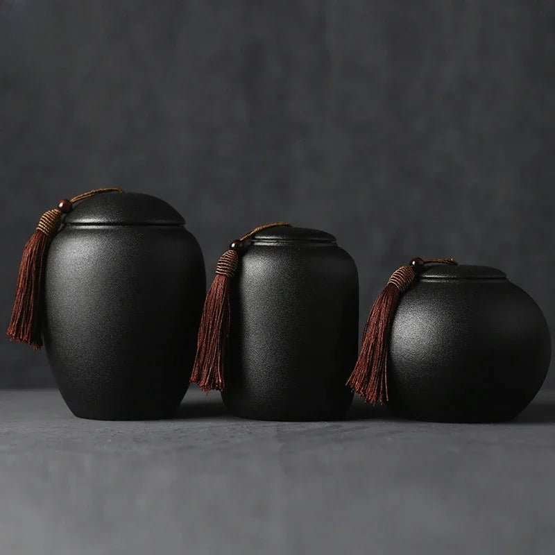 Pote de Cerâmica Fosca